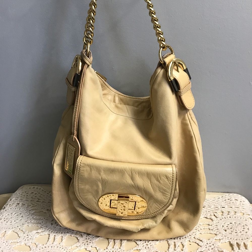 Badgley Mischka leather shoulder bag - Picture 1 of 7